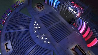 אמפי Max החדש בראשון לציון, צילום: הדמיה אבי פחימה סטודיו פורמה